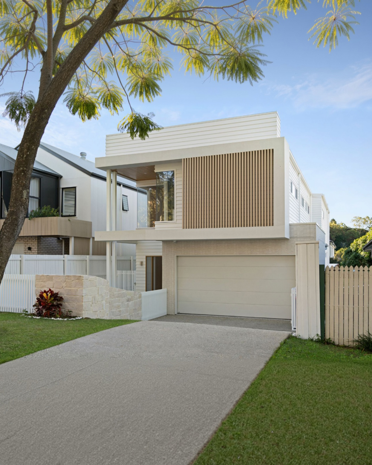 Camp Hill I completed project front view