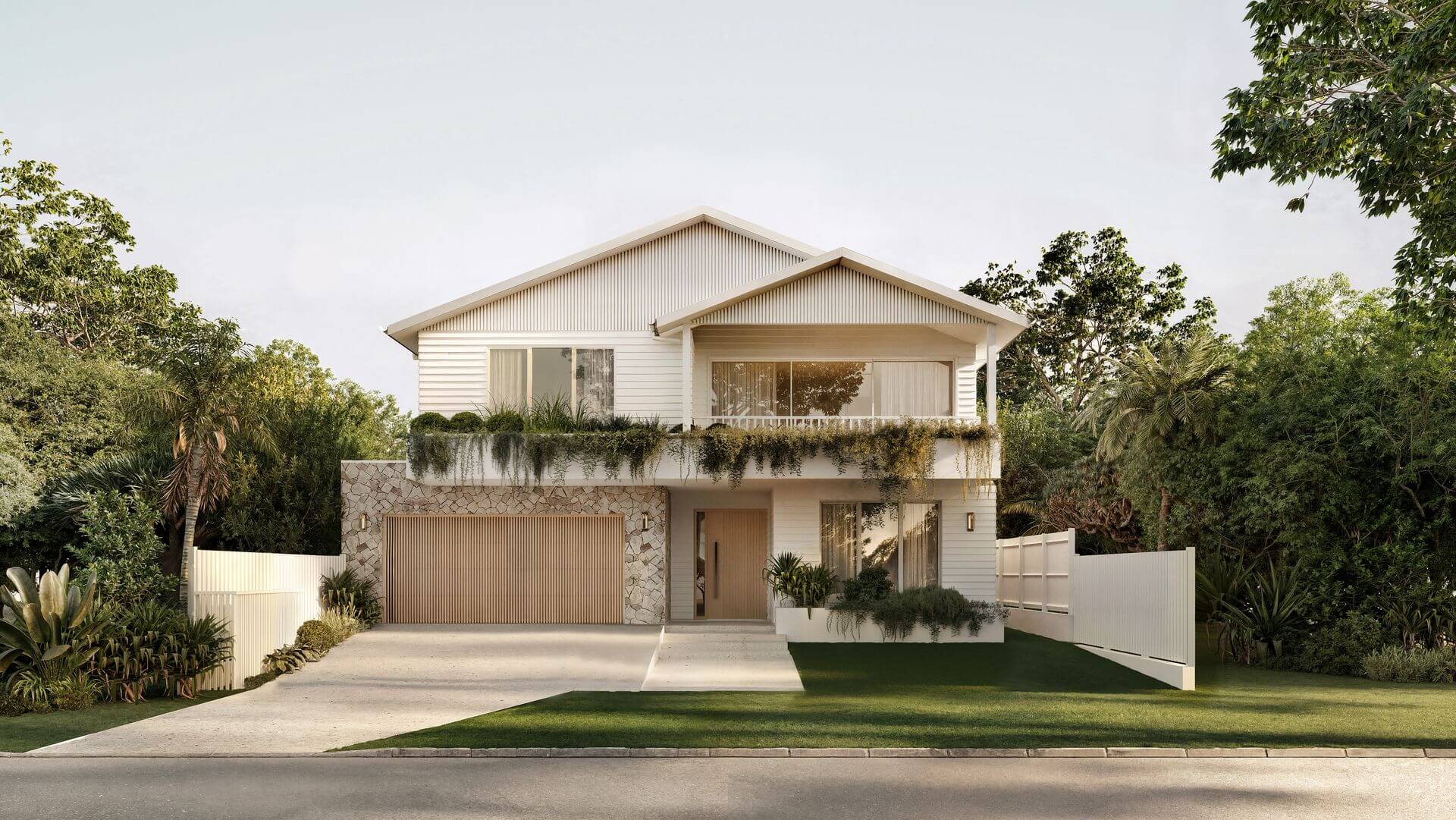 Modern Queenslander luxury home in Graceville Brisbane.