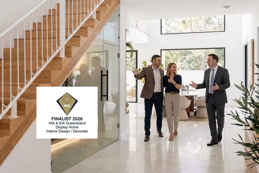 Private tour of the Canopy display home in Fig Tree Pocket with the BESA team.